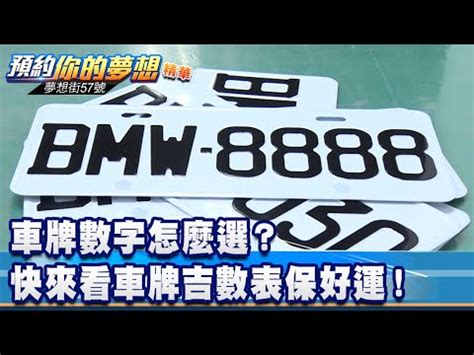 車牌吉凶易經|數字易經對照表，手機、車牌尾數看吉凶！